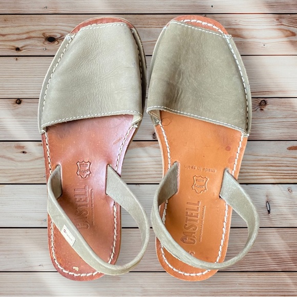 Castell Shoes - CASTELL Women’s Genuine Leather Sandals